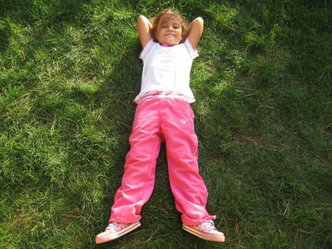 Enfant en colonie