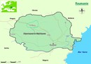 Carte de la Roumanie