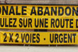 Les itinéraires routiers